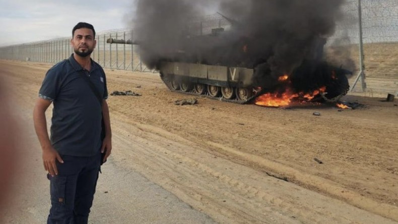 رافق المقاومة أثناء اقتحام المستوطنات.. صحفي مطارد من قبل جيش الاحتلال