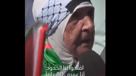 فيديو لثمانينية جزائرية تنادي بفتح الحدود للجهاد في فلسطين يجتاح الشبكات!