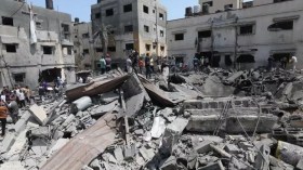 Correspondant de la Radio Algérienne: L’occupant sioniste menace de bombarder l’hôpital el Qods