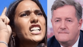 بعد ضجة توبيخها لصحفية سي إن إن.. رحمة زين وجها لوجه مع بيرس مورغان