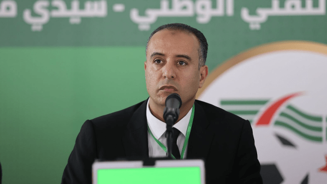 رئيس “الفاف” يعزي في وفاة والد لخضر بلومي