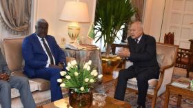 أبو الغيط وفكي يطالبان بوقف فوري للأعمال العسكرية في القطاع