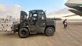 قطاع غزة : وصول أولى طائرات المساعدات الجزائرية إلى مصر (صور)