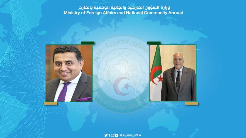 الأوضاع في غزة محور محادثات عطاف مع نظيره البريطاني والسوري