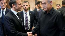 ماكرون في الكيان الصهيوني : تحرير الرهائن “الهدف الأول”