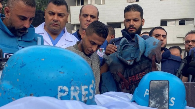 الصحفيون في غزة.. 24 شهيدا منذ بدء عدوان الاحتلال