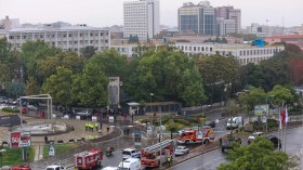 وكالات : العمال الكردستاني يتبنى الهجوم على مقر الداخلية التركي