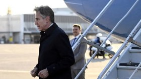 وزير الخارجية الأمريكي يصل إلى إسرائيل