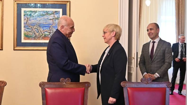 عطاف يستقبل من طرف رئيسة سلوفينيا