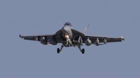 تحطم طائرة عسكرية أمريكية في شرق المتوسط