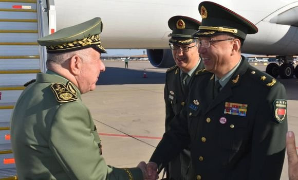 Chanegriha en visite officielle à Pékin