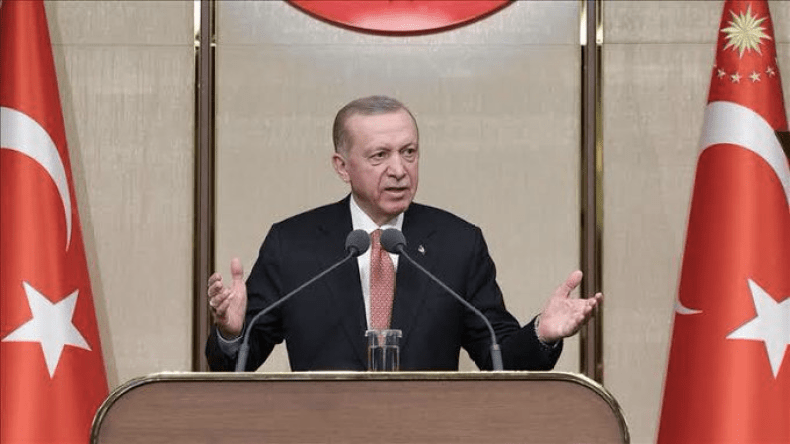 أردوغان: غزة أرض فلسطينية وعلى الولايات المتحدة تقبّل هذا الأمر