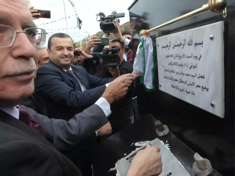 Pose de la première pierre du projet d’exploitation du gisement de zinc-plomb à Béjaïa