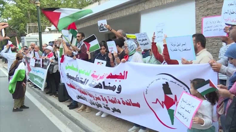 Quand le régime d’El Makhzen réprime des marches de solidarité avec la Palestine