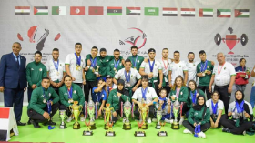 الجزائر تحصد 172 ميدالية في البطولة الإفريقية والعربية لرفع الأثقال
