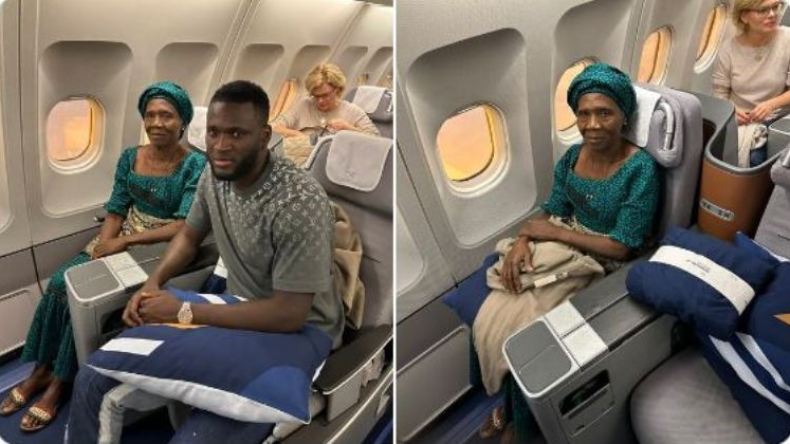 لاعب نيجيري يُهدي لِجدّته سفرية إلى ألمانيا
