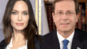 رئيس الكيان الصهيوني يهاجم أنجلينا جولي ويلقي باللوم على إيران!