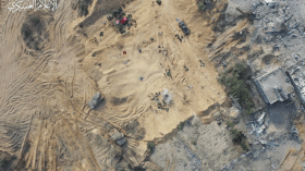 بالفيديو.. القسام تبث مشاهد لإسقاط قنبلة على جنود الاحتلال