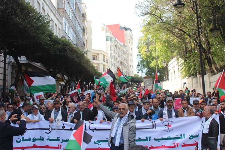 A Mass Anti-Normalization Protest in Moroccan Tangier