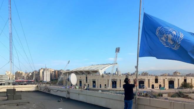 الأمم المتحدة تنكس أعلامها حدادا على موظفيها الذين قتلتهم إسرائيل