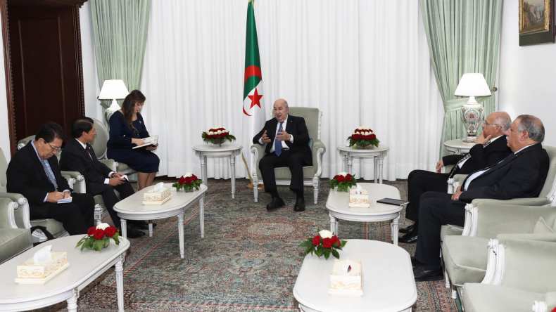 عبد المجيد تبون يستقبل وزير خارجية نيكاراغوا