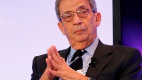 عمرو موسى يدعو لمواجهة احتمالات تفجير نووي تقدم عليه حكومة الكيان