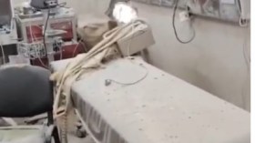 الإحتلال يقصف مستشفى أطفال