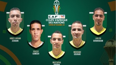 CAN-2023: Cinq arbitres algériens retenus pour la phase finale