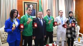 بالصور.. بداري يكرم الطلبة أبطال العالم في “الفوفينام” و”الكيك بوكسينغ”