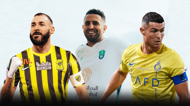 محرز يتفوق على رونالدو وبن زيمة