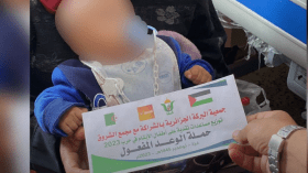 بالصور.. البركة بالشراكة مع مجمع الشروق توزع هدايا وكفالات مالية على أيتام في غزة