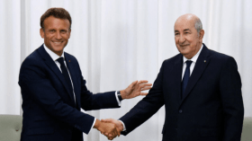 Le président Tebboune échange les vœux avec son homologue français