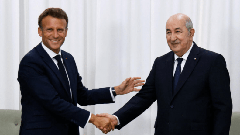 Le président Tebboune échange les vœux avec son homologue français