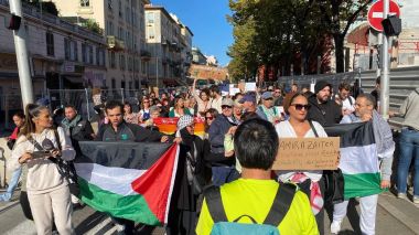 Nice: un rassemblement pro-palestinien interdit, la justice saisie