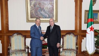Le président Tebboune reçoit le président du Conseil de la nation