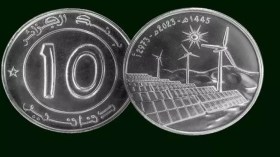 Banque d’Algérie: Mise en circulation d’une nouvelle pièce de monnaie de 10 dinars