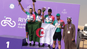 البطولة العربية للدراجات.. ميدالية برونزية للمنتخب الوطني نخبة رجال