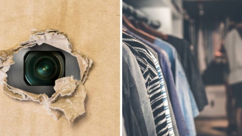 كيف تكتشفين كاميرات خفية في غرف قياس الملابس؟