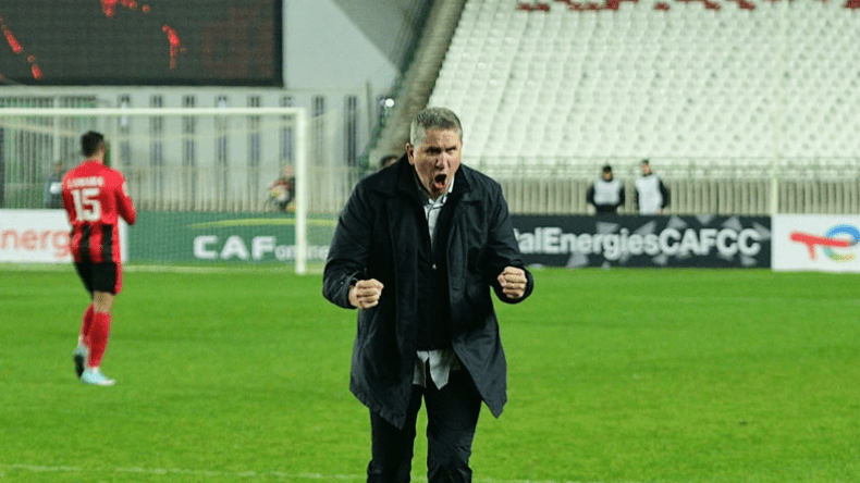 مدرب اتحاد العاصمة يعلّق بعد الفوز على فيوتشر المصري