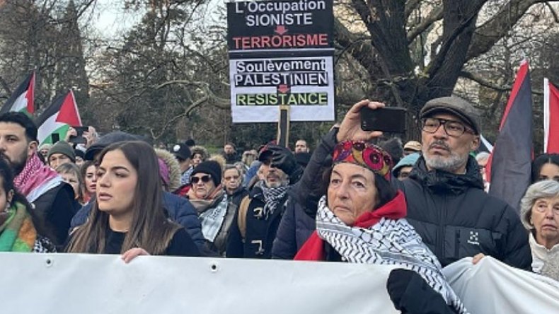 مظاهرات حاشدة في عواصم ومدن غربية لوقف الحرب على غزة