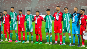 منتخب فلسطين ينهي تربصه التحضيري ويغادر الجزائر