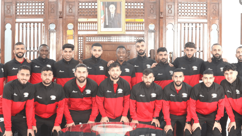 منتخب فلسطين يواجه اتحاد عنابة وديا