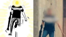 فيديو لمقاوم فلسطيني يحتفل بتفجير دبابة يجتاح الشبكات.. شاهد كيف تحول إلى أيقونة!