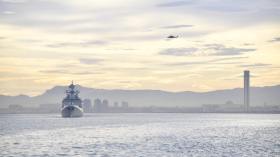 الفرقاطة الروسية “الأميرال غريغوروفيتش” تتوقف بميناء الجزائر