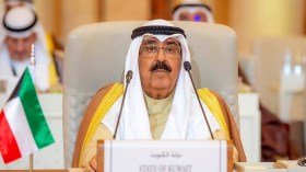 الشيخ مشعل الأحمد الصباح أميرا للكويت خلفا للشيخ نواف