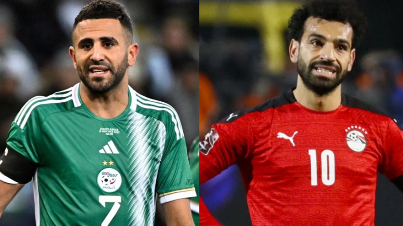 صلاح ومحرز يقودان التشكيلة المثالية لكأس إفريقيا 2023