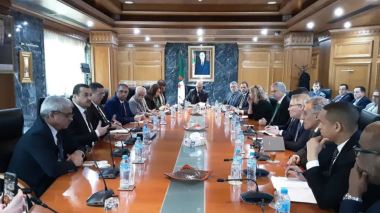 Public Works Minister Meets With US Businessmen