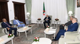 الرئيس تبـون يستقبل وزير خارجية موريتانيا (فيديو)