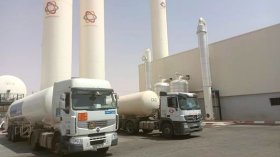 تصدير 66 ألف لتر من الأكسجين السائل نحو ليبيا