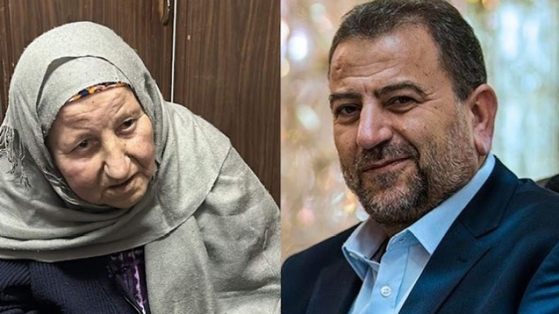 بالفيديو.. هذا ما قالته والدة صالح العاروري لما بلغها خبر استشهاده!